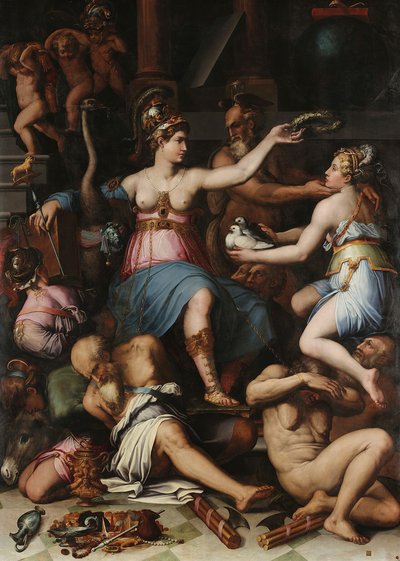Giorgio Vasari Allégorie de la Justice et de la Vérité (1543)