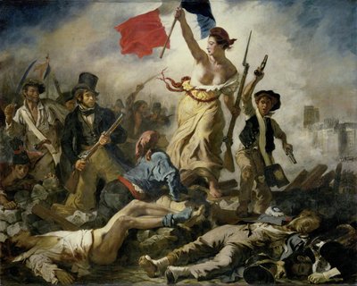 Eugène Delacroix La Liberté guidant le peuple (1830)