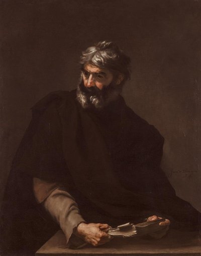 Jusepe de Ribera Protagoras (1637)