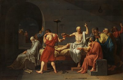Jacques-Louis David La Mort de Socrate (1787)