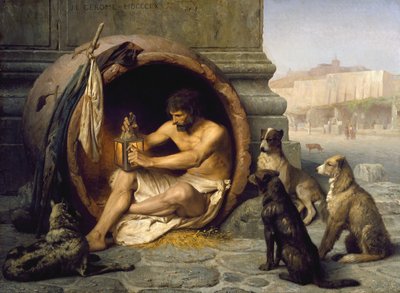 Jean-Léon Gérôme Diogène (1860)