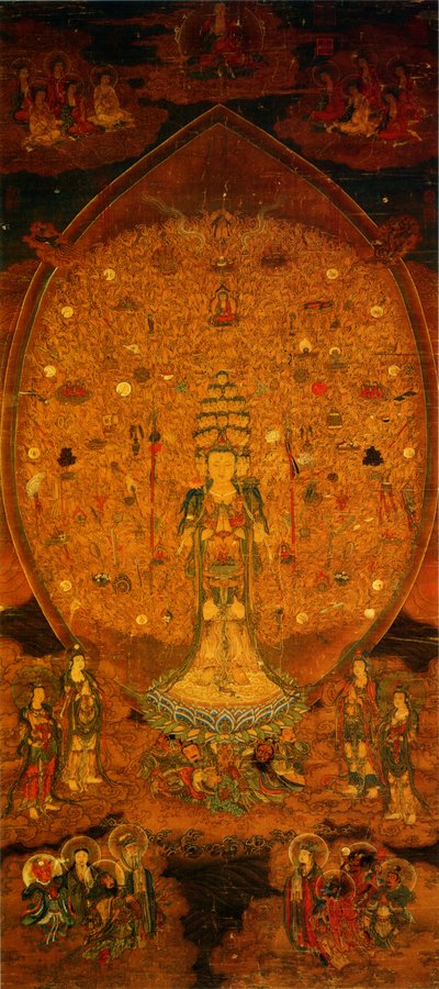 Musée du Palais, Taipei Guanyin aux mille bras (Song, XIIe s.)