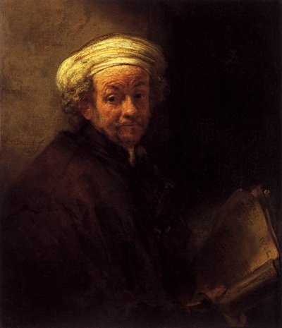Rembrandt Autoportrait en apôtre Paul (1661)