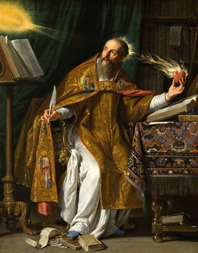 Philippe de Champaigne Saint Augustin (v. 1645-1650)