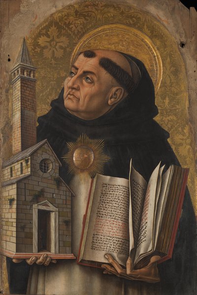Carlo Crivelli Saint Thomas d'Aquin (1476)