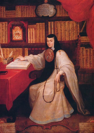 Miguel Cabrera Sor Juana Inés de la Cruz (v. 1750)